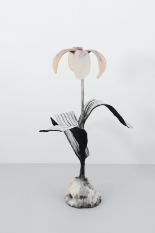 Nathalie Djurberg & Hans Berg, You have come to the right place (Pink petals & magenta center), 2025 , Giò Marconi