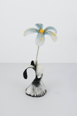 Nathalie Djurberg & Hans Berg, You have come to the right place (Transparent blue & yellow petals), 2025 , Giò Marconi