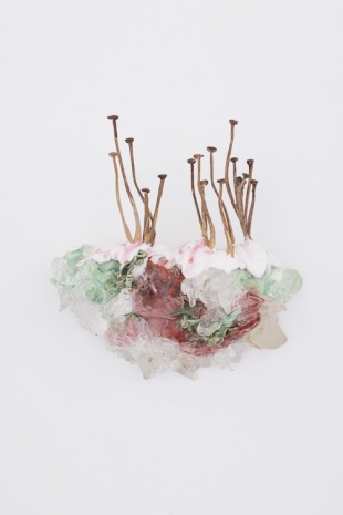 Nathalie Djurberg & Hans Berg, Get Close to Each Other and Stick Together (31 cm), 2024 , Giò Marconi