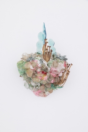 Nathalie Djurberg & Hans Berg, Get Close to Each Other and Stick Together (33 cm), 2024 , Giò Marconi