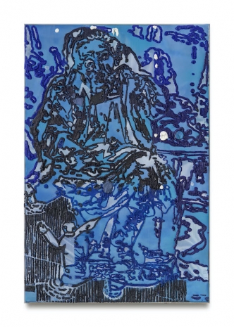 Austin Martin White, The artist (disintegrating), 2026 , Capitain Petzel