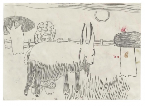 Tal R, Belinda Behind Goat, 2026 , Tim Van Laere Gallery