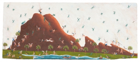 Eline Vansteenkiste, Kick, Kick, Krack, Krack (Dancing Plague), 2025 - 2026 , Tim Van Laere Gallery