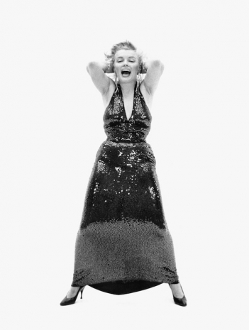 Richard Avedon, Marilyn Monroe, actress, dress by Norell, New York, May 1957, , Gagosian