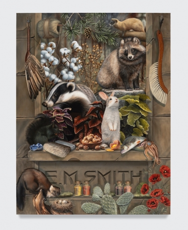 Emily Mae Smith, Sacred Conversation, 2026, Petzel Gallery