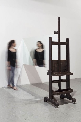 Michelangelo Pistoletto, Specchio di taglio, 1976 - 2013, Galleria Continua