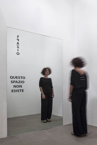 Michelangelo Pistoletto, Questo spazio non esiste, 1976 - 2013, Galleria Continua