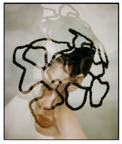 David Seidner , Daniela Stinea, hat by Jacques Le Corre, Vogue Bellezza, 1987 , Luhring Augustine Chelsea