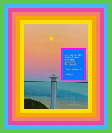 Joe Mama-Nitzberg, Enhanced Gay Streisand, 2026 , Luhring Augustine Chelsea