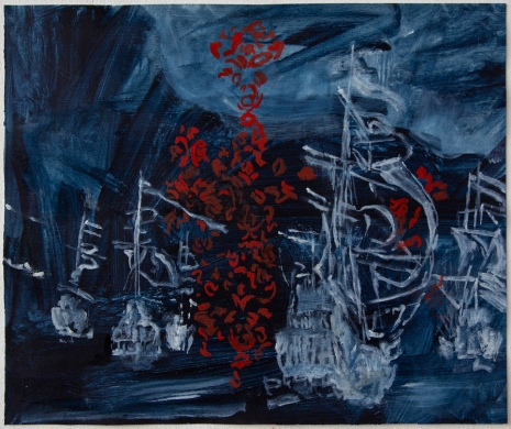 Uwe Wittwer, Seascape negative after Van de Velde VII, 2026 , Monica De Cardenas
