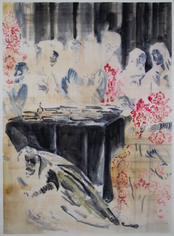 Uwe Wittwer, Fragment negative after Veronese I, 2026 , Monica De Cardenas
