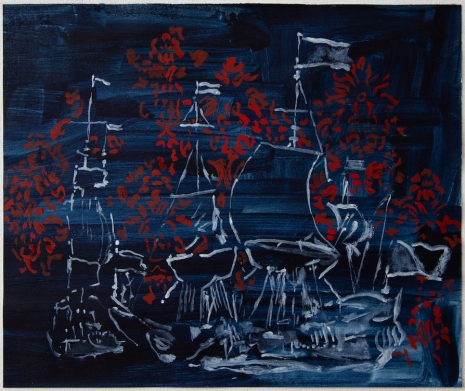 Uwe Wittwer, Seascape negative after Van de Velde V, 2026 , Monica De Cardenas