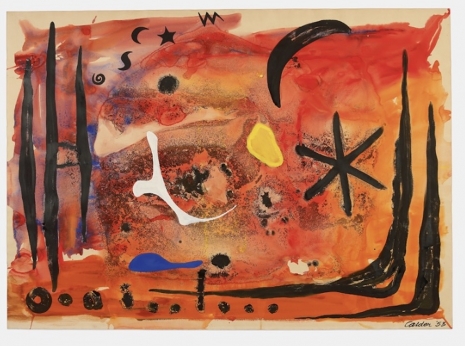 Alexander Calder, The Black Star, 1953 , Hauser & Wirth