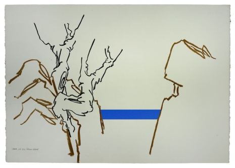 Fabienne Verdier, Pineta, été 2023 VI, 2023, Galerie Lelong