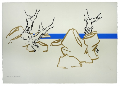 Fabienne Verdier, Pineta, été 2023 X, 2023, Galerie Lelong
