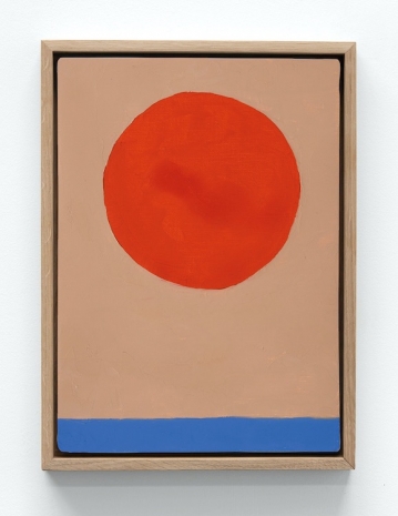 Etel Adnan, Le poids du monde 33, 2017, Galerie Lelong