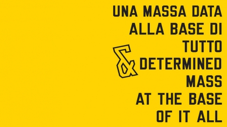 Lawrence Weiner, , , MASSIMODECARLO