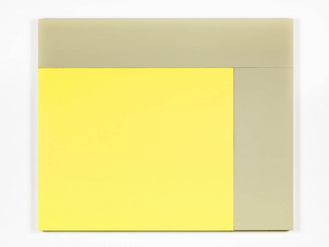 Morgan Fisher, B1 (Oyster, Oyster, Primrose Yellow), 2013, Bortolami Gallery