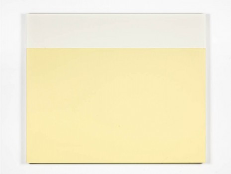 Morgan Fisher, B5 (White, Cream), 2013, Bortolami Gallery