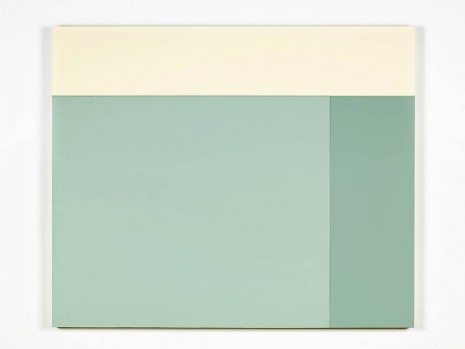 Morgan Fisher, C2 (White, Tamorae, Aqua Marine), 2013, Bortolami Gallery