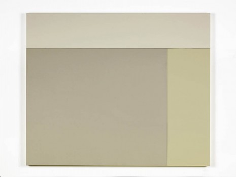Morgan Fisher, L4 (Cloud, Oyster, Moleskin), 2013, Bortolami Gallery