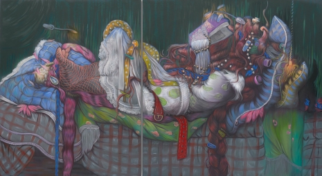 Bea Scaccia, Heels over Head—or Pillow Talk, 2026 , Gagosian