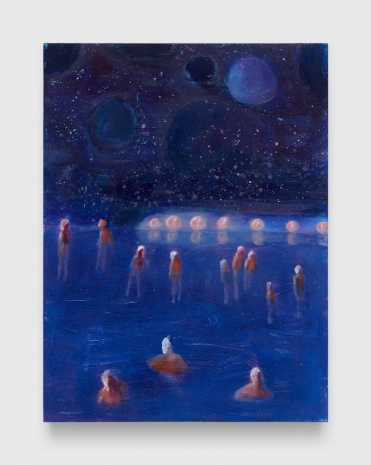 Katherine Bradford, Swimming in Moon Lake, 2026, David Zwirner