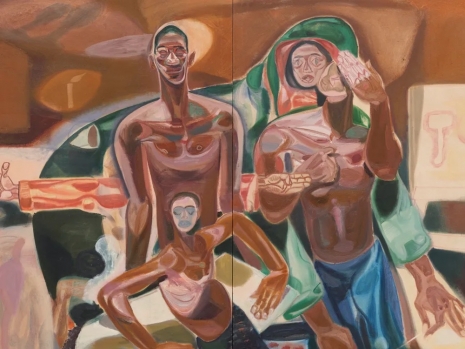 Tesfaye Urgessa, War in Play, 2025, White Cube