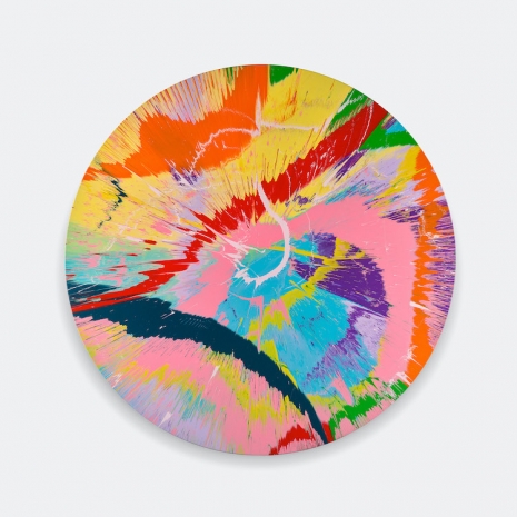 Damien Hirst, Beautiful Celebration of Our Latest Obsession, Warm, Hot, Expanding Vortex, the Divine Gift to Us All, Joy and Fun, Happiness. Same Rules Only Different Players, Complicated but Pretty Colours, Heartwarming, Wellness, Enjoy the Ride..., 2019 , Gagosian