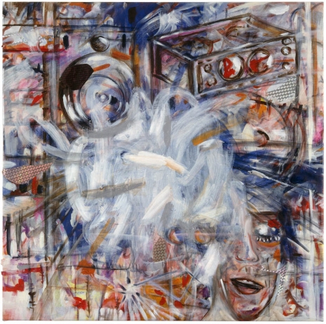 Jutta Koether, Die Erinnerung entwickelt nichts als Bilder und ich bin mir selber selbst schon nichts mehr als das vernichtende Nichts der Gedanken, 1995 , Galerie Buchholz