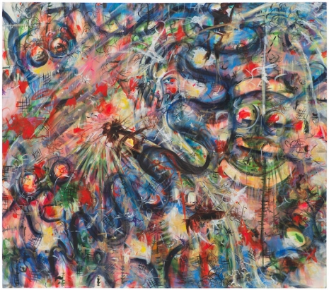 Jutta Koether, Dripping Demons’ (too loud), 1997 , Galerie Buchholz