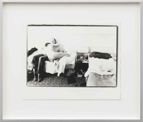 Alix Cléo Roubaud, Hommage à Queneau, Rouen, le 30.XI.80, 11h30, Hôtel des Arcades, ch. 309 / room 309, 1980 , Galerie Buchholz