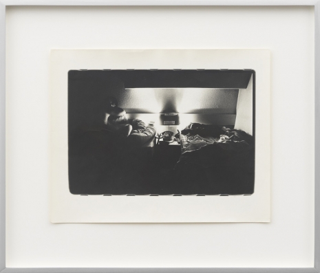 Alix Cléo Roubaud, Hommage à Queneau, Rouen, le 30.XI.80, 11h30, Hôtel des Arcades, ch. 309 / room 309, 1980 , Galerie Buchholz