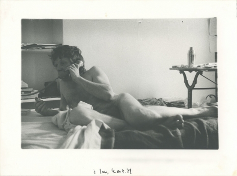 Alix Cléo Roubaud, À Jean, le 10.7.79, 1979 , Galerie Buchholz