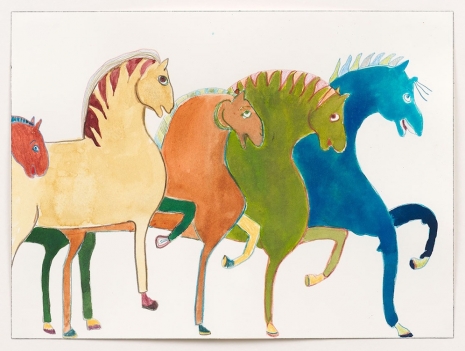Laura Owens , Untitled, 2004 , Galerie Gisela Capitain