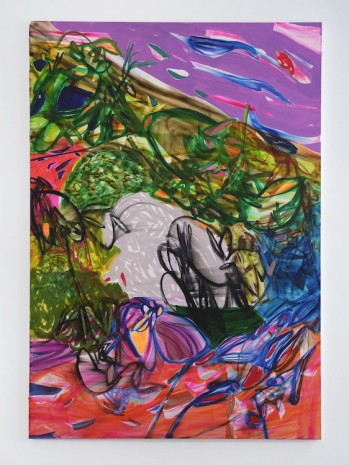 Jadé Fadojutimi , Our Origin of Deceased Wonders, 2026 , Galerie Gisela Capitain