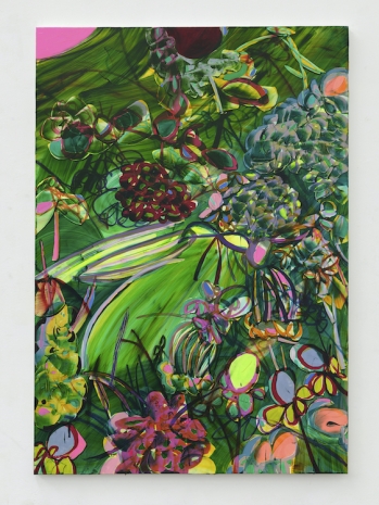 Jadé Fadojutimi, Yet Nothing Blooms Within the Stomach of a Gluttonous Daydream, 2026 , Galerie Gisela Capitain