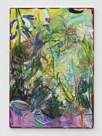 Jadé Fadojutimi, In the nature of daylight, I rely on the colour blue, 2026 , Galerie Gisela Capitain