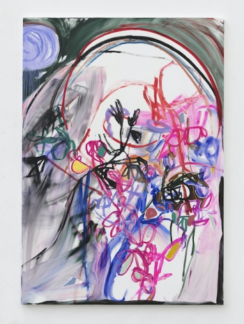 Jadé Fadojutimi, Nightmares blur our dreams when reality conflicts with our screams, 2026 , Galerie Gisela Capitain