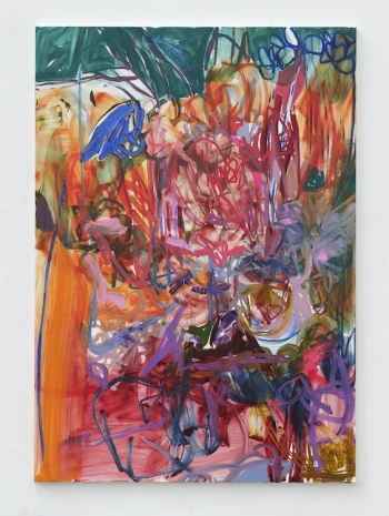 Jadé Fadojutimi, There’s a pain of joy parked in your playground of forgiveness, 2026 , Galerie Gisela Capitain