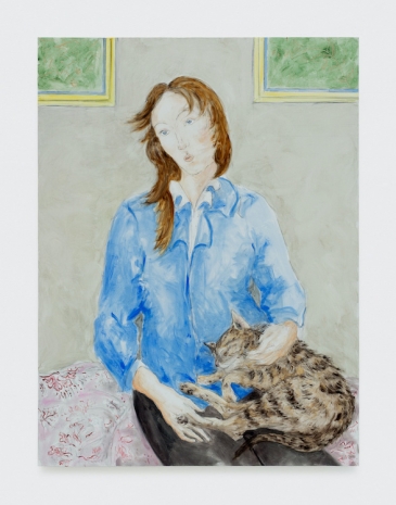 Tanya Merrill, Waiting with Leo, 2026 , 303 Gallery