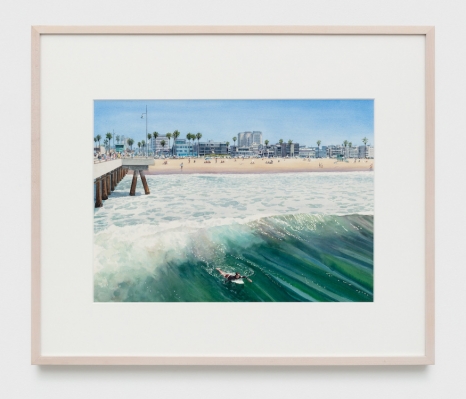 Tim Gardner , Surfer at Venice Pier, 2026 , 303 Gallery