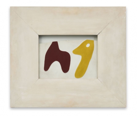 Hans Arp, Stuhl und Flasche / Chaise et bouteille (Chair and Bottle), 1926 , Hauser & Wirth