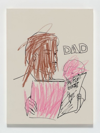 Glenn Ligon, Dad (version 1) #1, 2000 , Hauser & Wirth