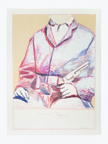 Alessandro Pessoli, NY Window (The secret judgment), 2026, Anton Kern Gallery