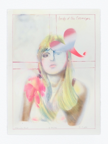Alessandro Pessoli, NY Window (Body of the teenager), 2026, Anton Kern Gallery