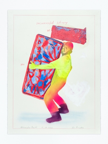 Alessandro Pessoli, NY Window (Unsuccessful delivery), 2026, Anton Kern Gallery