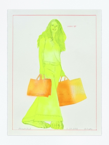 Alessandro Pessoli, NY Window (Endless ego), 2026, Anton Kern Gallery