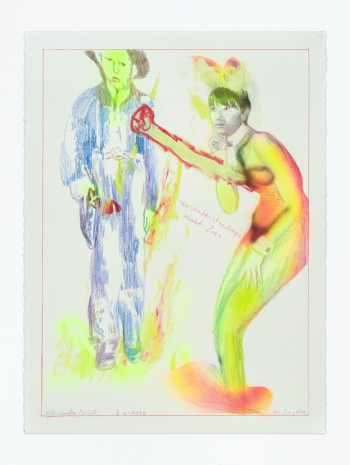 Alessandro Pessoli, NY Window (Misunderstandings about love), 2026, Anton Kern Gallery