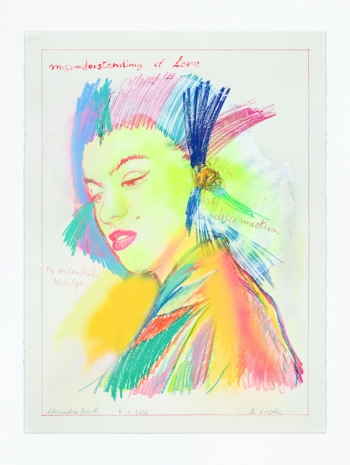 Alessandro Pessoli, NY Window (Misunderstanding of love), 2026, Anton Kern Gallery
